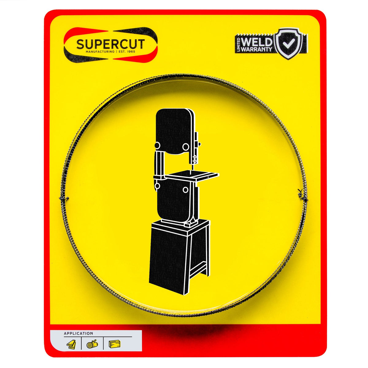 89 1/2 x 3/4 x 0.032 Bandsaw Blade for Wood Cutting Bandsaw