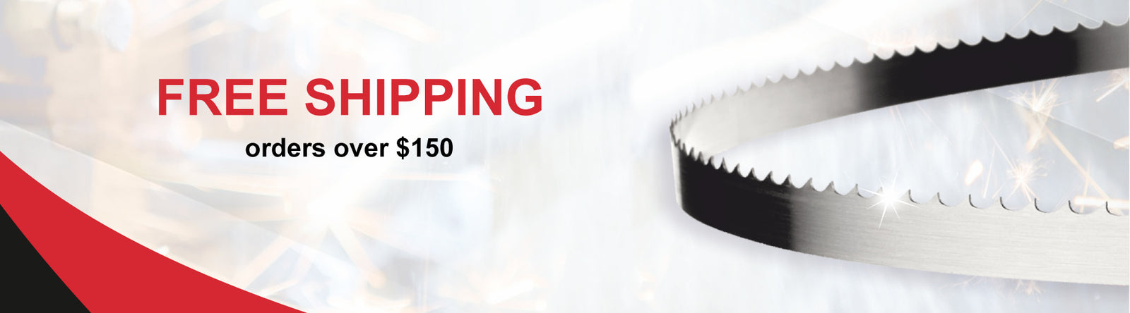Free Shipping Bandsaw Blades on orders 150 and over